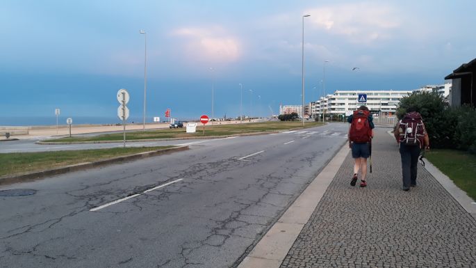 Portugál Camino de la Costa, Porto, gyaloglás az óceán felé