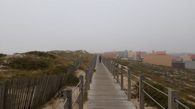 El Camino Costa, Portugál parti út, fapallók