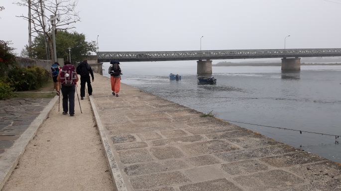 El Camino Costa, Portugál parti út, híd