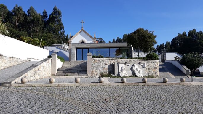 Portugál Camino Costa, kápolna