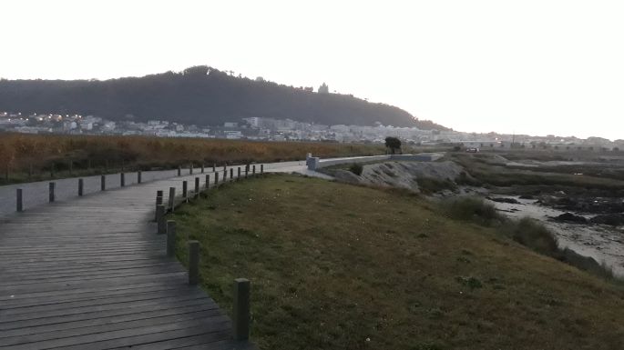 Portugál Camino Costa, a fapallós út