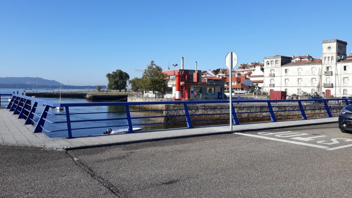 Portugál Camino Costa, A Guarda komp kikötő