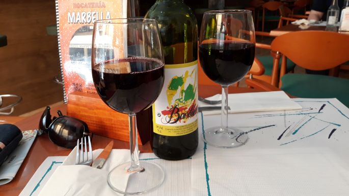 Portugál Camino Costa, A Guarda, peregrino menü, az ihatatlan vino tintóval