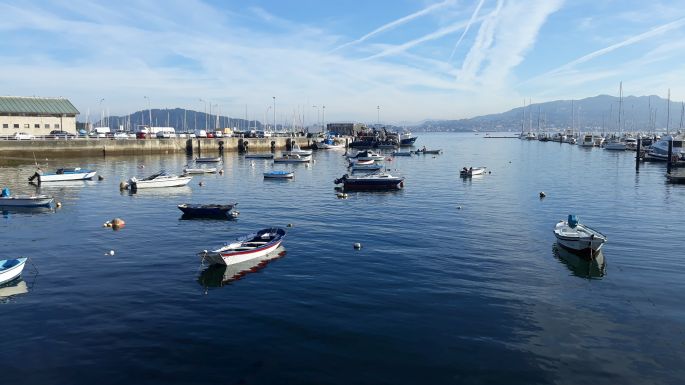 Portugál Camino Costa, Baiona kikötője