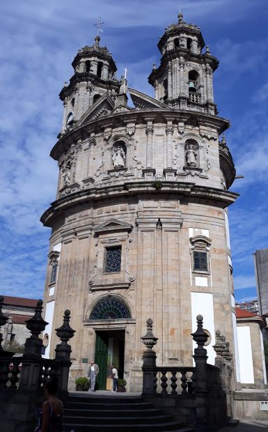 Portugál Camino, Pontevedra, templom