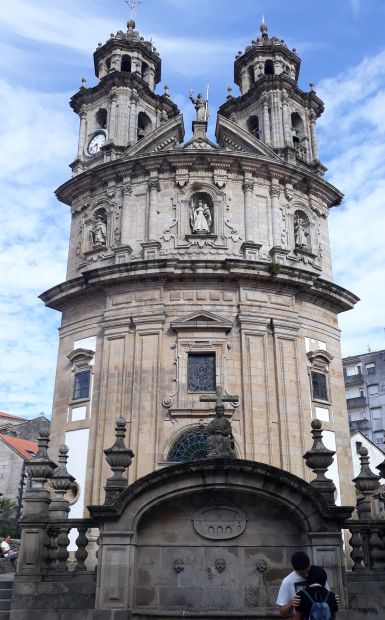 Portugál Camino, Pontevedra, templom