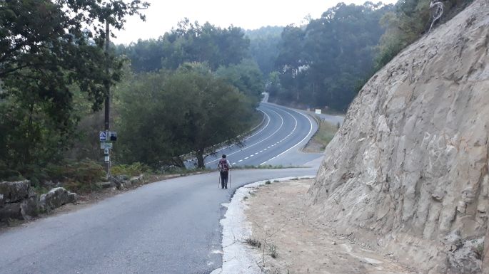 Portugál Camino, az út