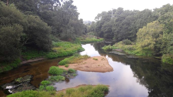 Variante Espiritual, Ruta da Pedra e da Auga, azaz a kő és víz útja, csodaszép