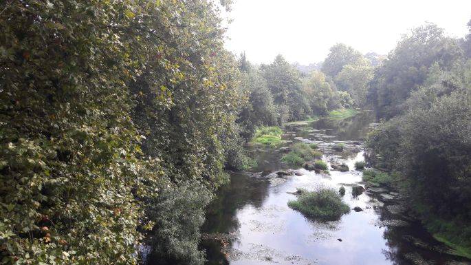 Variante Espiritual, Ruta da Pedra e da Auga, azaz a kő és víz útja, csodaszép