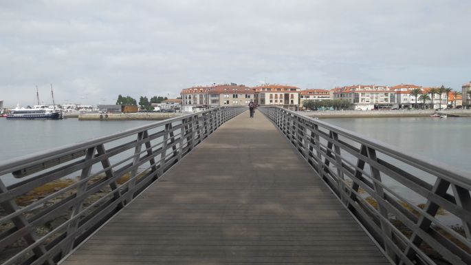 Variante Espiritual, Vilanova de Arousa, gyaloghíd