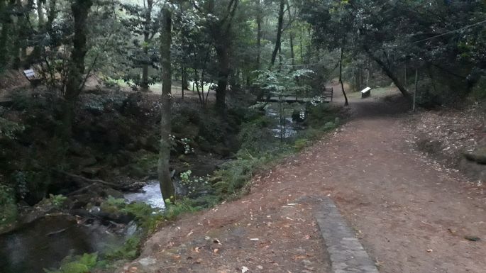 Variante Espiritual, Ruta da Pedra e da Auga, azaz a kő és víz útja, csodaszép