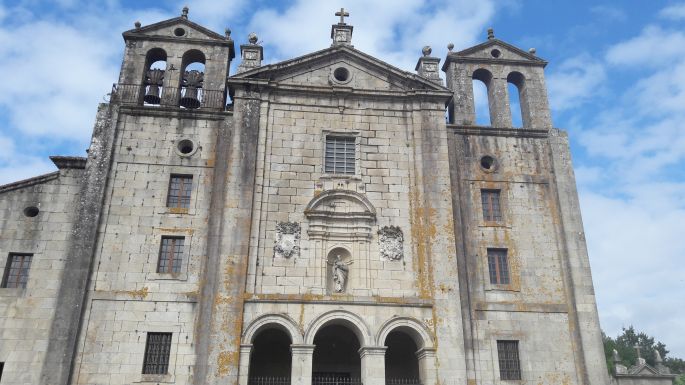 Variante Espiritual, Portugál Camino, Padrón, kolostor