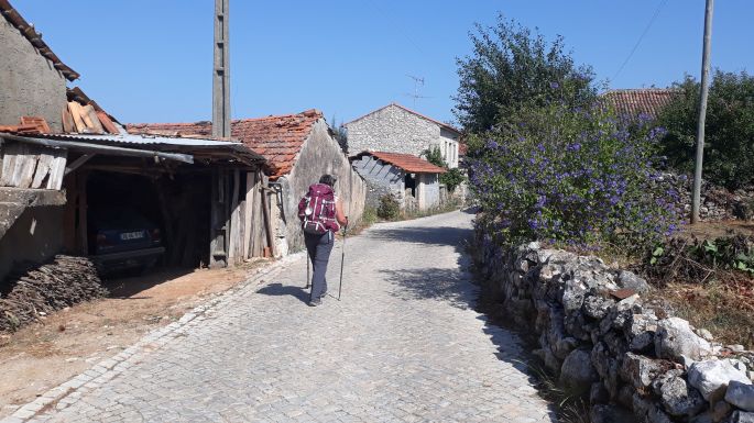 Portugál Camino, út