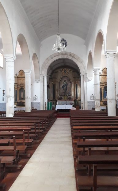 Portugál Camino, Ansiao, templom