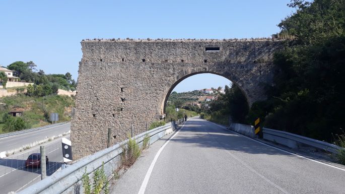 Portugál camino, út, római-kori vízvezeték