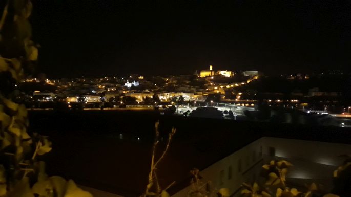 Portugál camino, Coimbra sötétben