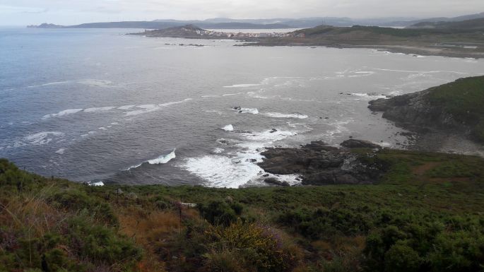 El Camino, Muxia, a Dos Faros egy szakasza