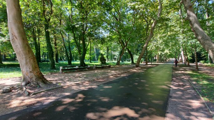 Balaton túra, a keszthelyi Helikon park