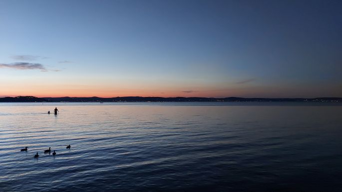 Balaton túra, Zamárdi, naplemente