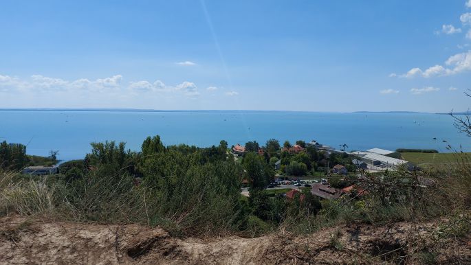 Balaton túra, Balatonkenese, kilátás