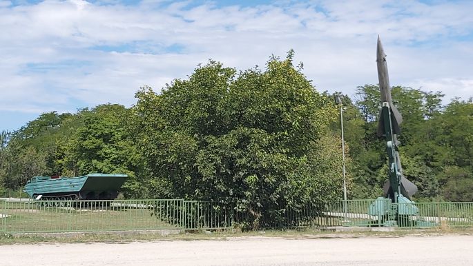 Balaton túra, Zánka, Haditechnikai Park.