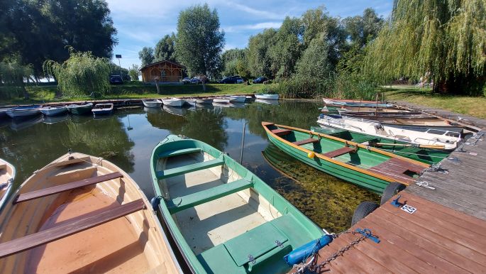 Balaton túra, Vonyarcvashegy, csónakkikötő