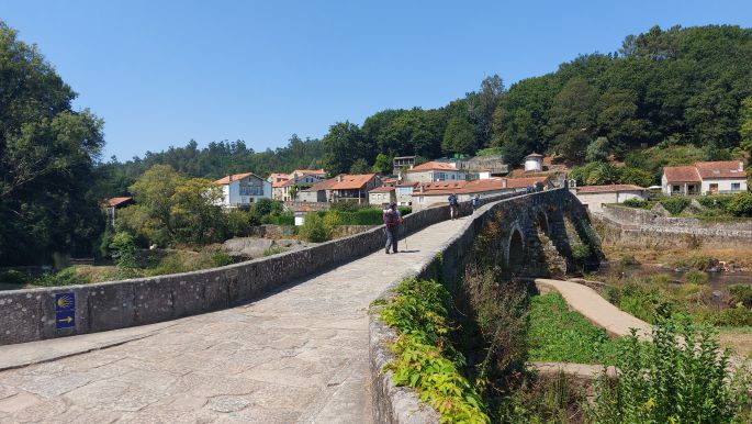 Camino de Muxía, Ponte Maceira a Río Tambre felett