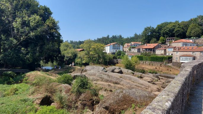 Camino de Muxía, Ponte Maceira a Río Tambre felett