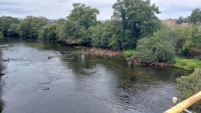 Camino Muxía, híd a Río Xallas felett