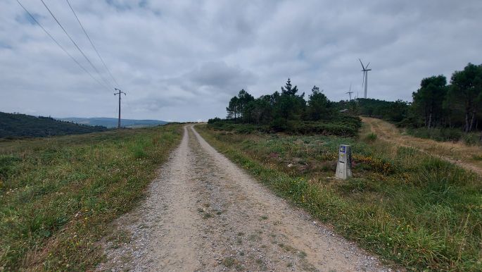 Camino Muxía, út a hegyoldalban