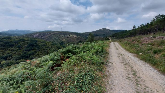 Camino Muxía, út a hegyoldalban