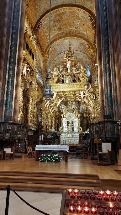 Santiago de Compostela, a katedrális oltára