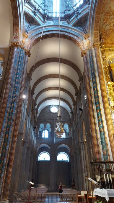 Santiago de Compostela, a katedrális, botafumeiro