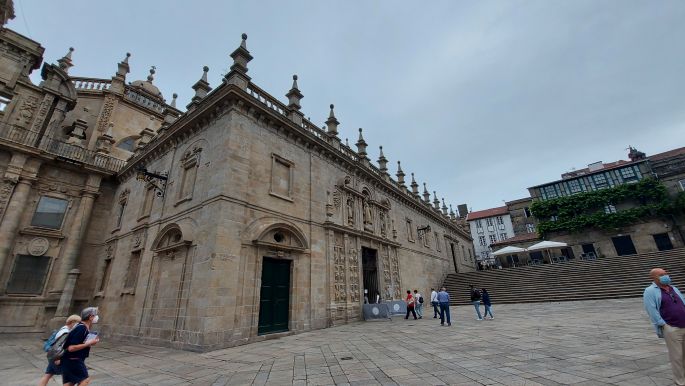 Santiago de Compostela, nyitva van a Szent Kapu a katedrálisban