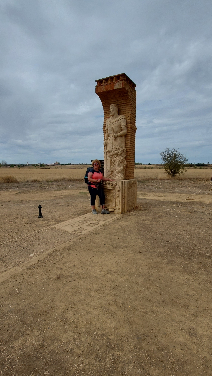 El Camino, Francia út, Sahagún, az El Camino földrajzi közepe