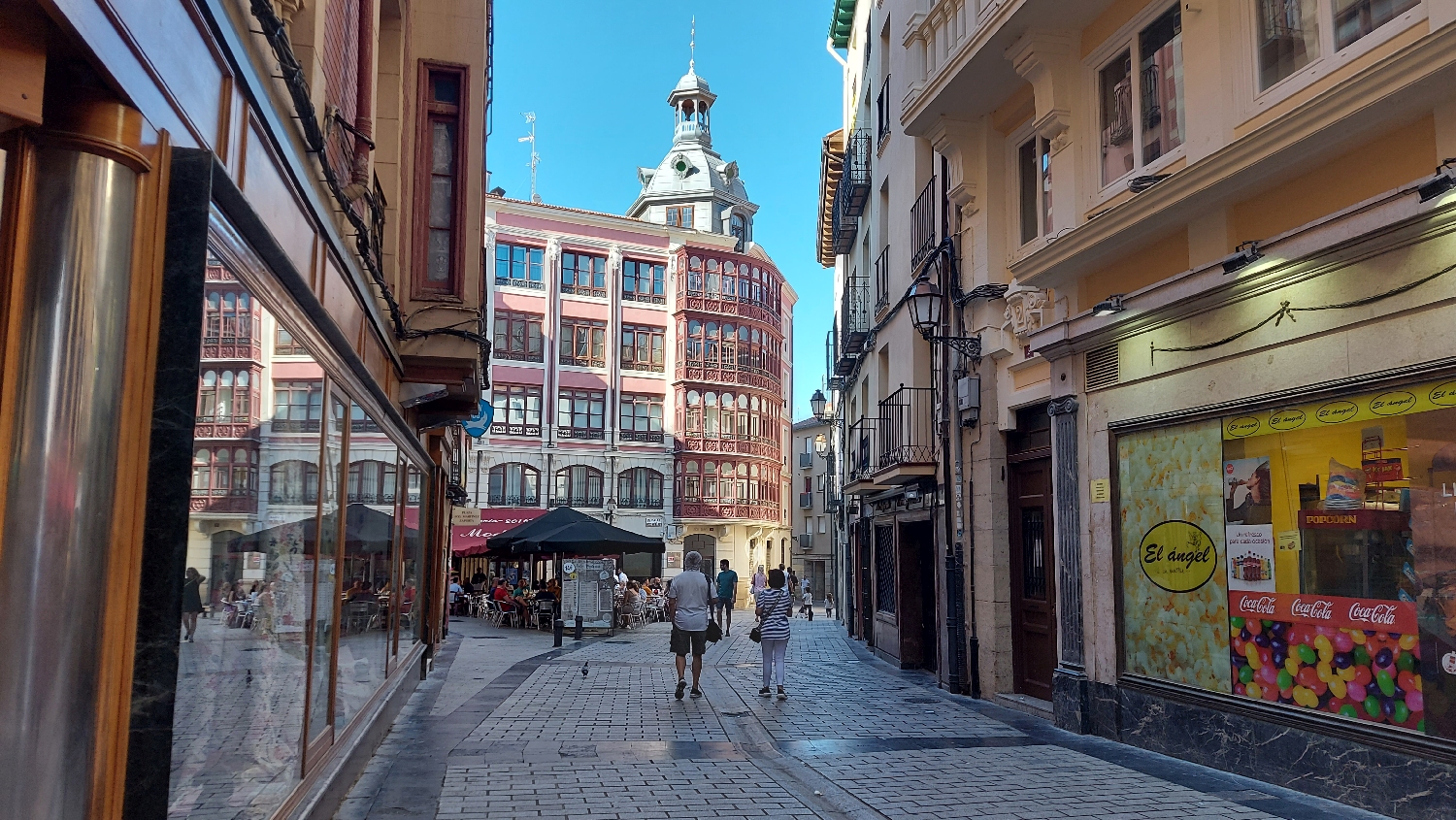 El Camino, Francia út, Logroño, utcakép