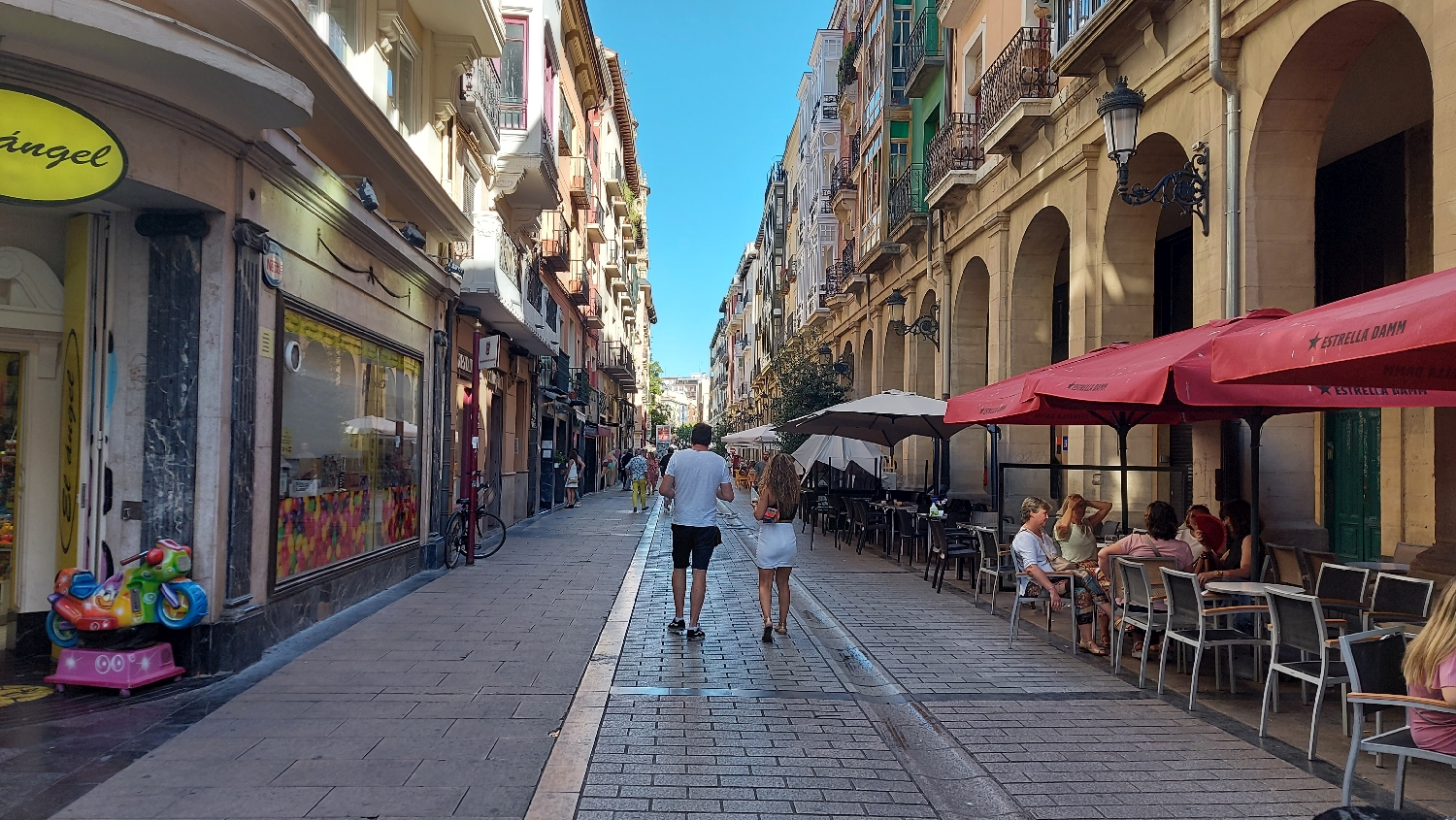 El Camino, Francia út, Logroño, utcakép