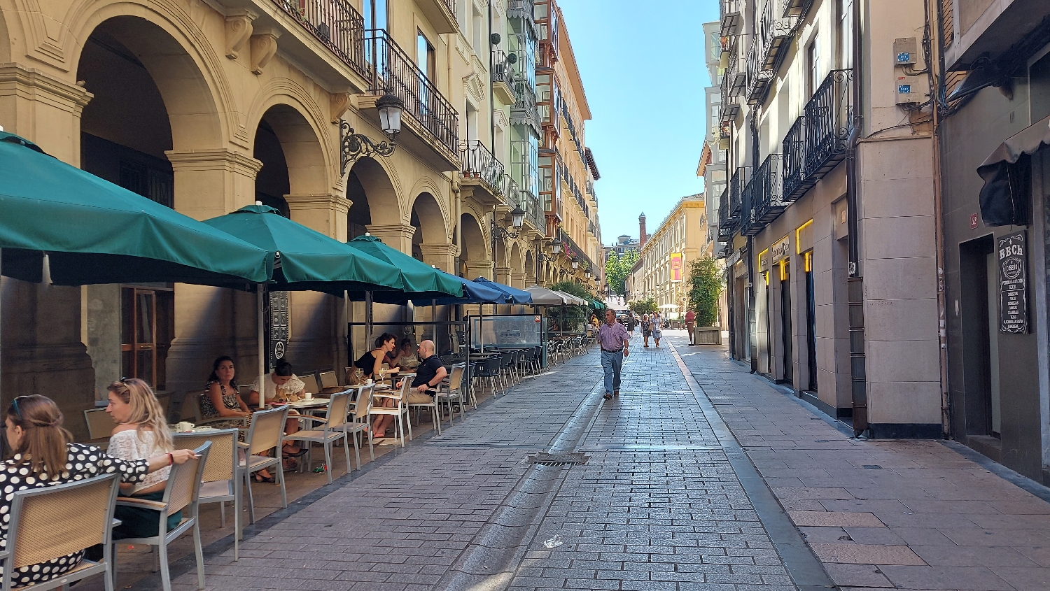 El Camino, Francia út, Logroño, utcakép