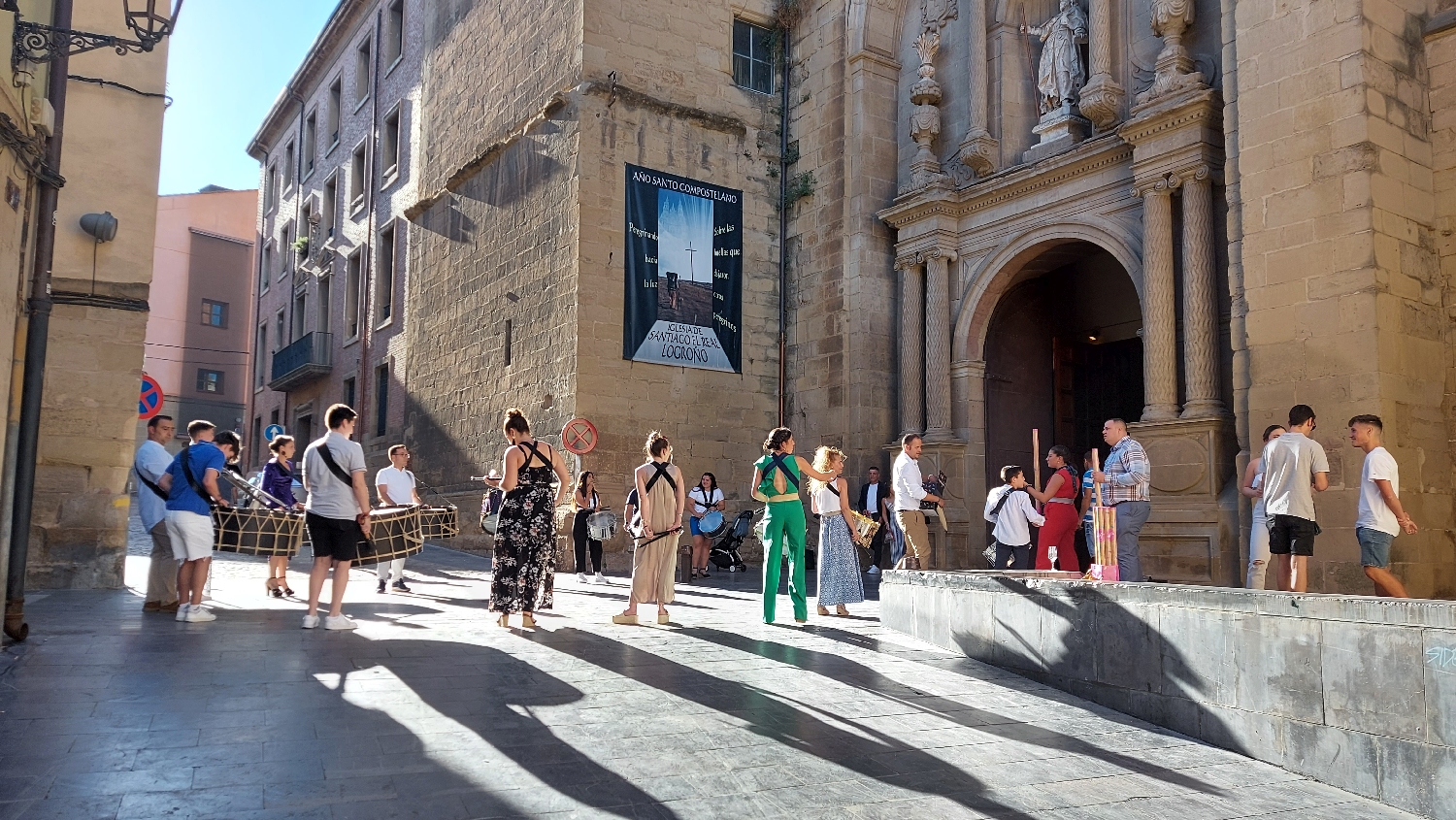 El Camino, Francia út, Logroño, esküvő, dobpergés, ünneplés