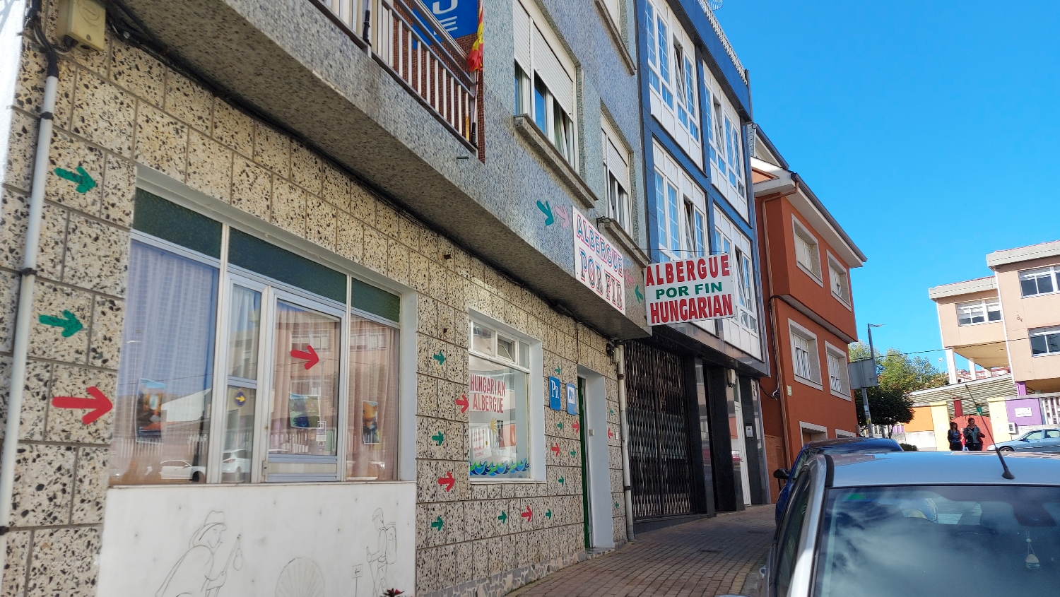 El Camino, Francia út, Finisterre, az Albergue Por Fin