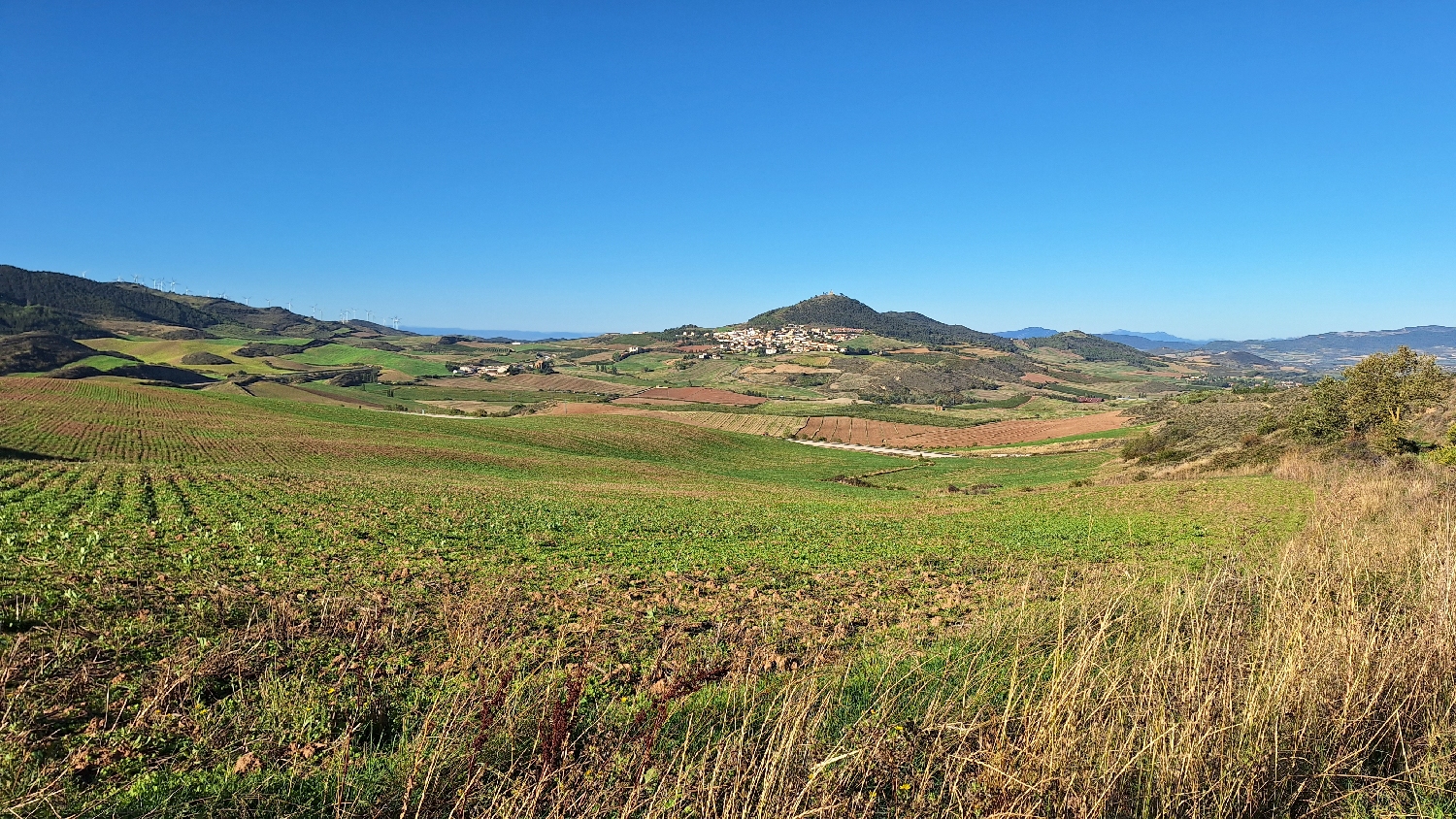 El Camino, Aragon út, völgy és domb