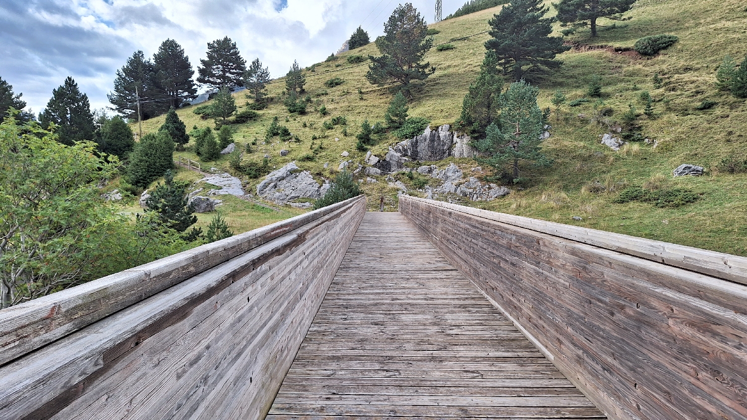 El Camino Aragonés, fahíd az Aragón folyó felett