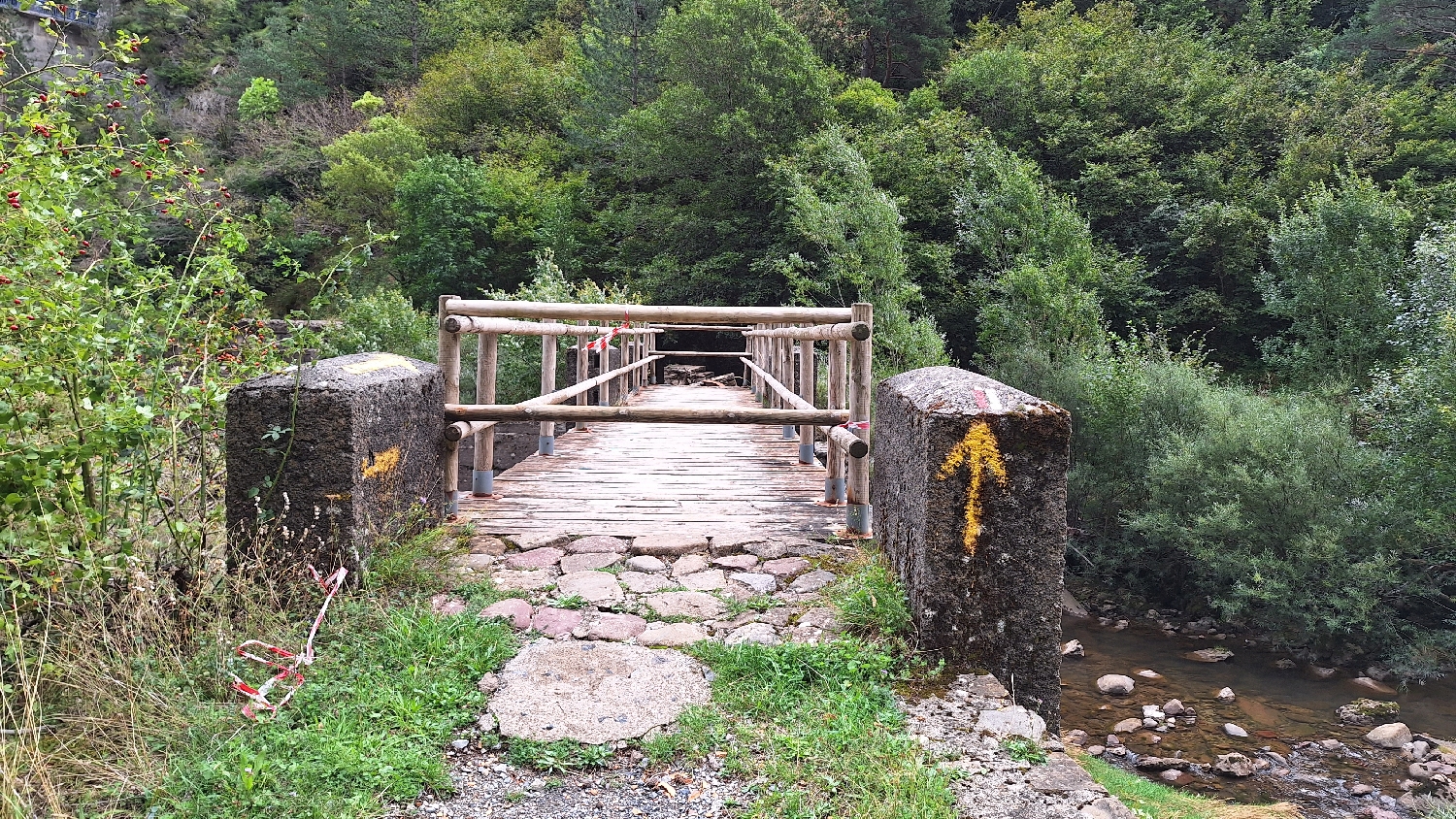 El Camino Aragonés, a lezárt híd