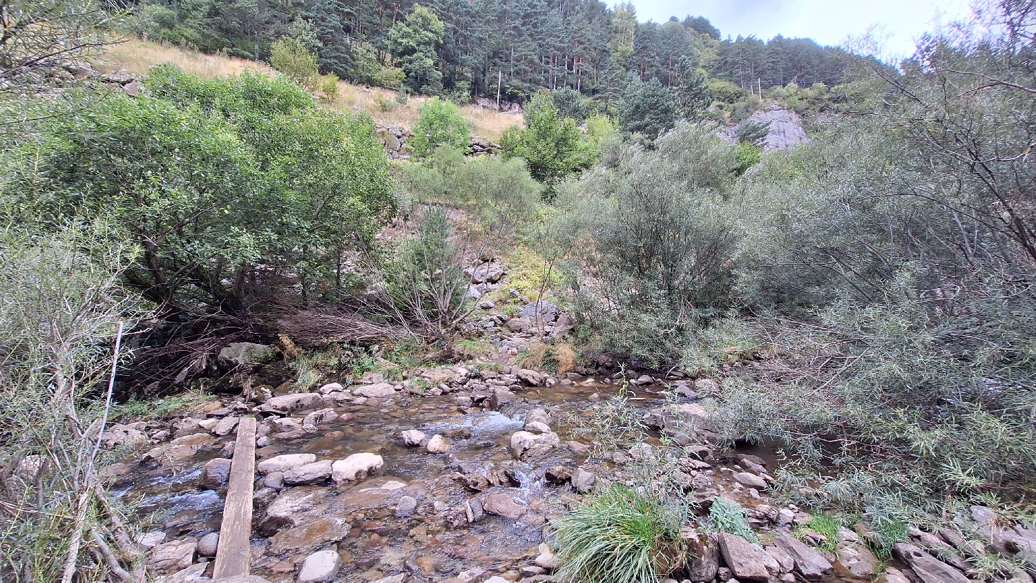 El Camino Aragonés, a hídpótló deszkapalló
