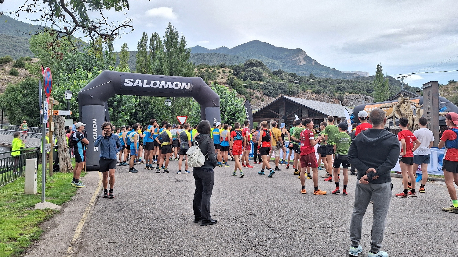 El Camino, Aragon út, Villanúa, hegyi terepfutó verseny