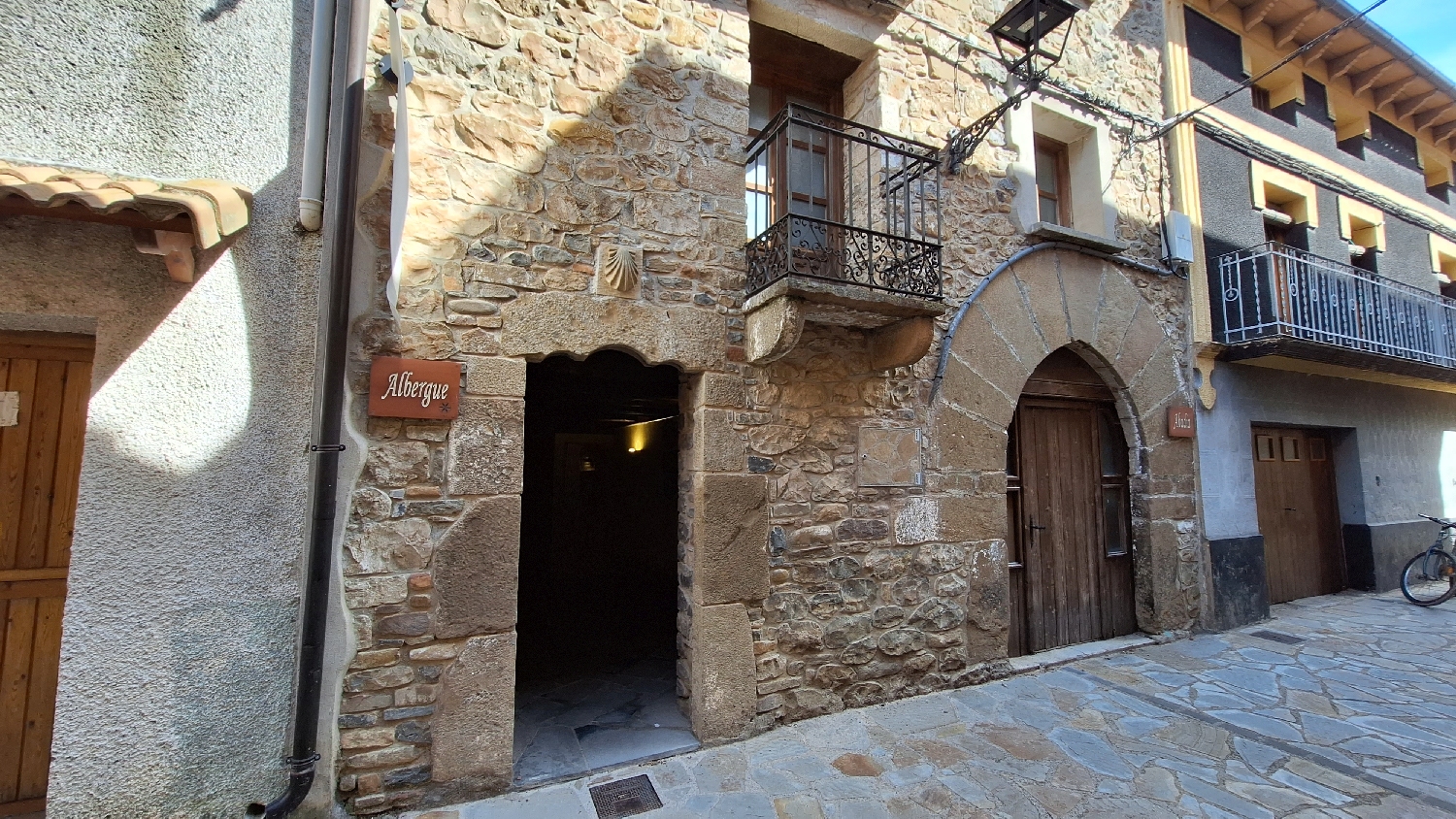 El Camino, Aragon út, Santa Cilia, a municipal albergue