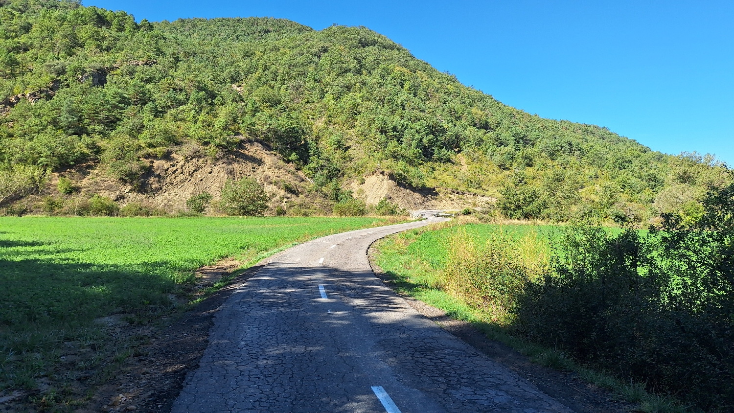 El Camino, Aragon Út, tovább az országút mellett