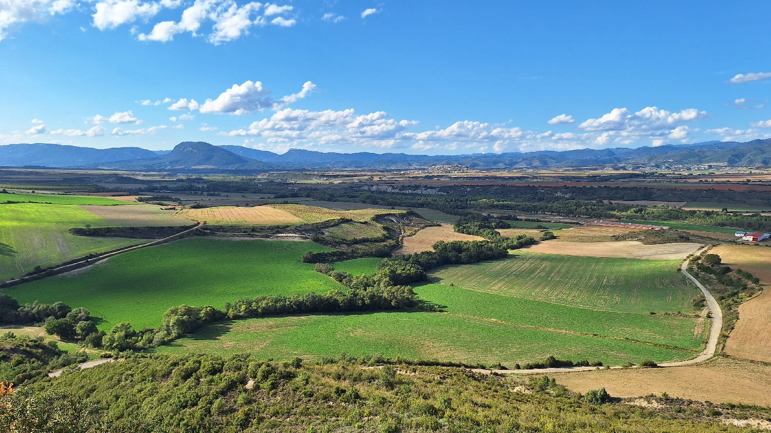 El Camino, Aragon Út, Arrés, kilátás a környékre