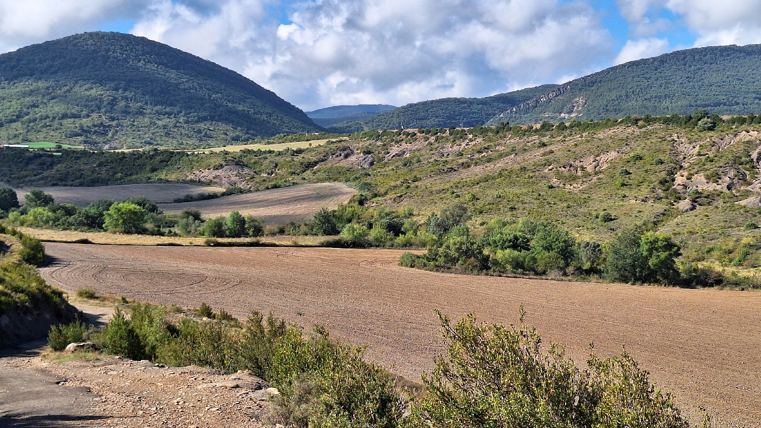 El Camino, Aragon út, tájkép
