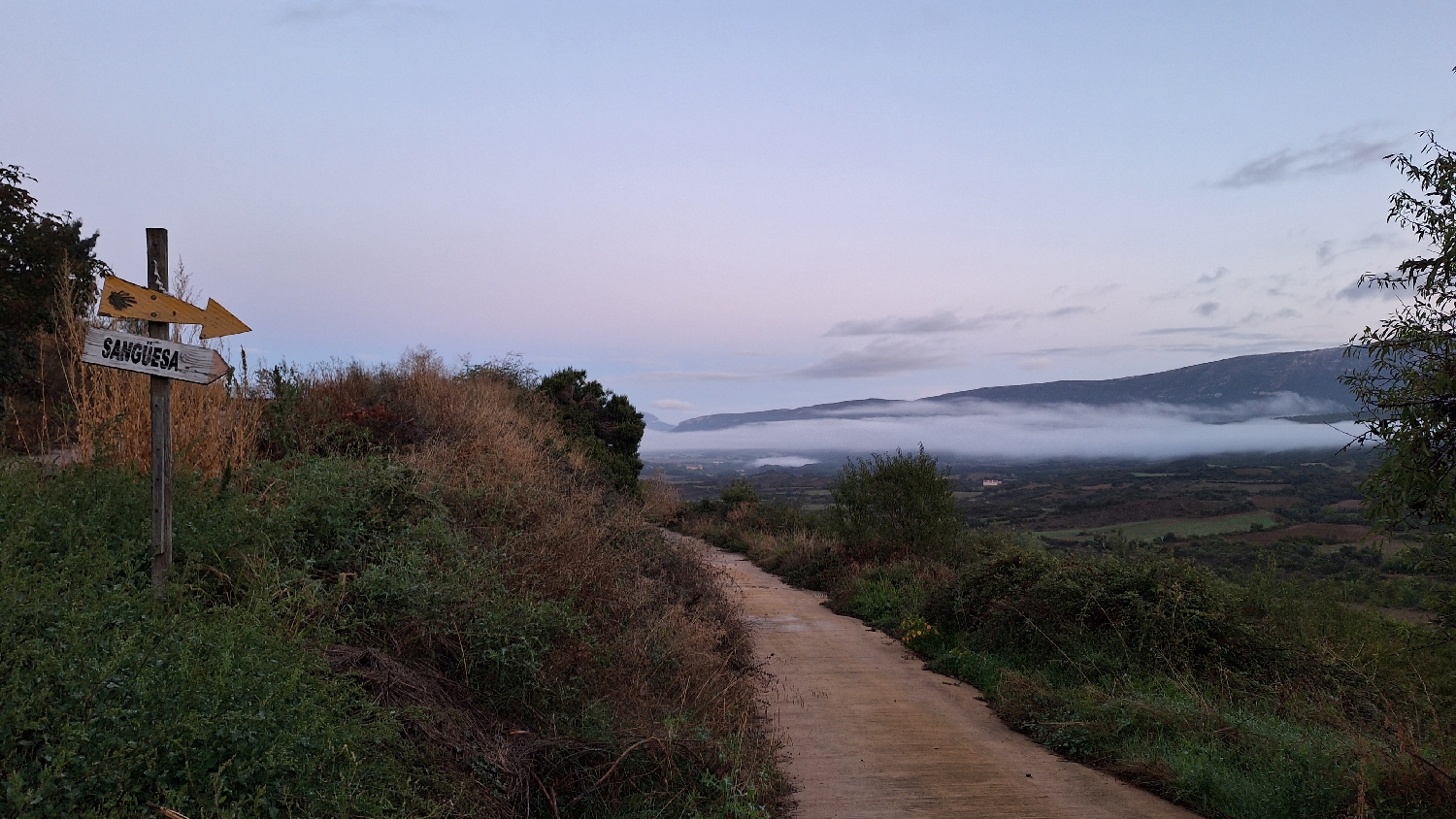 El Camino, Aragon út, reggeli indulás